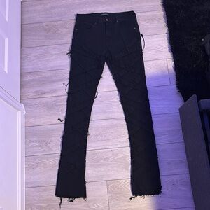 stacked jeans black only wore twice